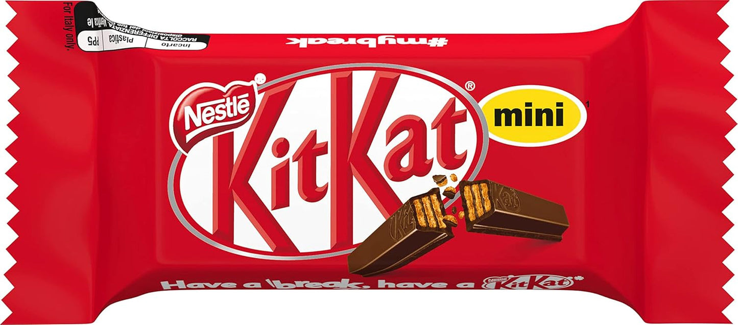 Mini barrette di cioccolato Nestlé Barrette di wafer croccanti al cioccolato al latte, confezione da 3 (1 x 217 g)