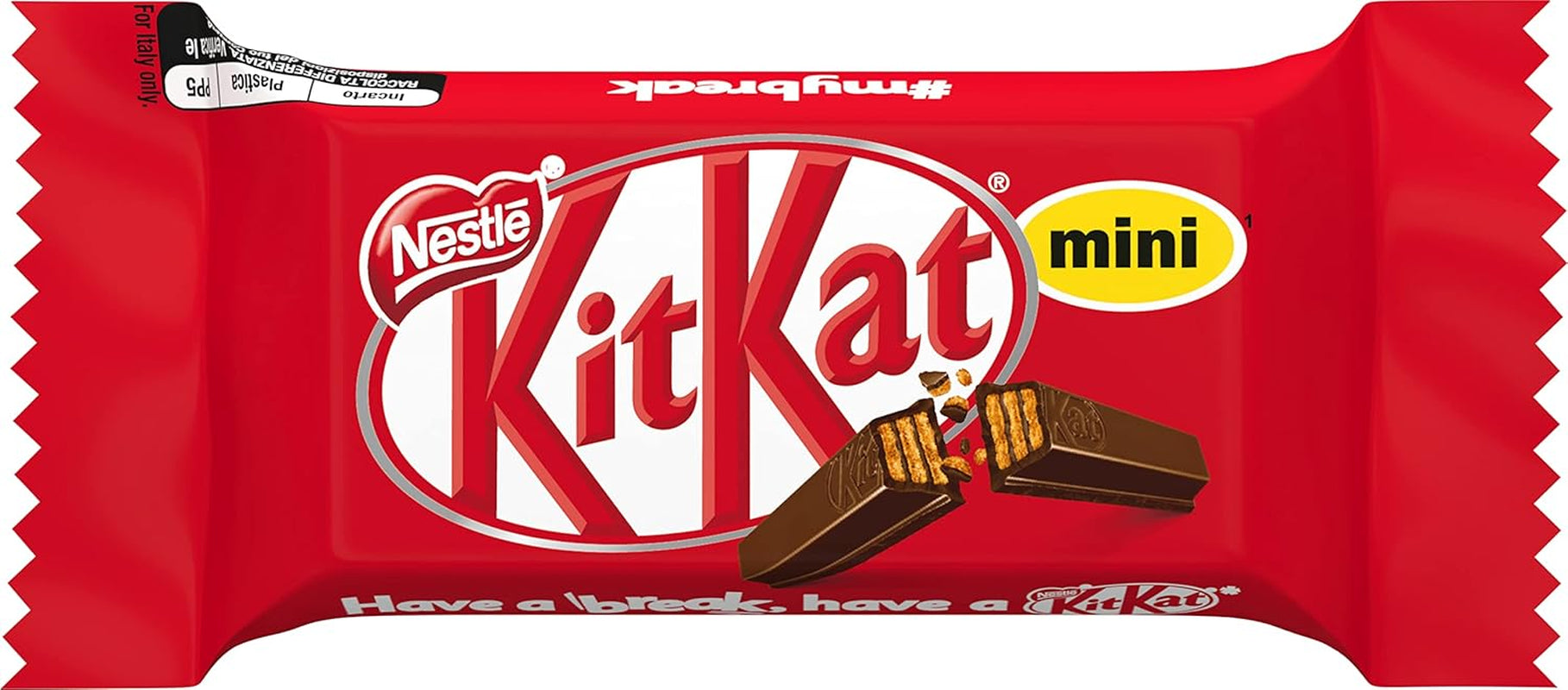 Mini barrette di cioccolato Nestlé Barrette di wafer croccanti al cioccolato al latte, confezione da 3 (1 x 217 g)