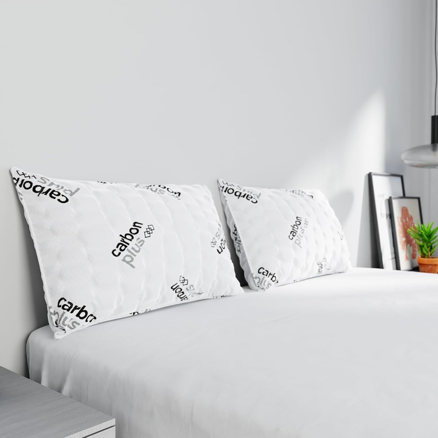 Biancheria da letto italiana MB Home Italia, cuscino, bioceramica, grigio chiaro, 45 x 75 cm Naty Shop cuscini standard Antracite
