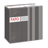 Fato - Tovaglioli carta dry, airlaid, effetto tessuto, confezione da 50 tovaglioli, 40X40 piegati in 4 formati, Decoro Tropicana