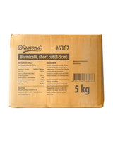 Tagliatelle di vetro DIAMOND, tagliatelle di vetro corte con amido di fagioli mung, naturalmente vegane e senza glutine - 1 x 5 kg