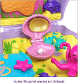 Polly Pocket Bara Avvolgente Borsa a Conchiglia Subacquea 2 Bambole 1 Sottomarino Polly Pocket Sirena Giocattolo 4 Anni Giocattolo GNH11 Naty Shop Bambole