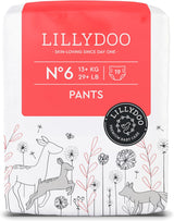 Pantaloni skin friendly LILLYDOO taglia 5 (12-17 kg) scatola mensile (105 pezzi)