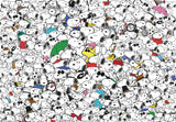 Clementoni - 39804 - Impossible Puzzle Peanuts - Puzzle da 1000 pezzi per adulti e bambini dai 14 anni, gioco di abilità per tutta la famiglia Puzzle Naty Shop