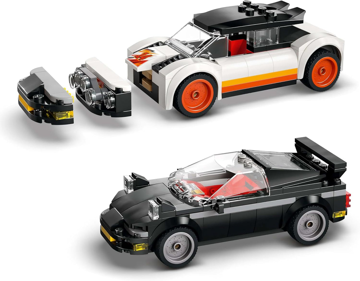 Deposito di rottami LEGO City con macchinine - giocattolo con pressa per rottami e gru, 2 macchinine, 4 minifigure funzionanti ed edificio per uffici - regali di compleanno per ragazzi e ragazze a partire da 8 anni 60472 Besuche den LEGO-Store set di costruzione