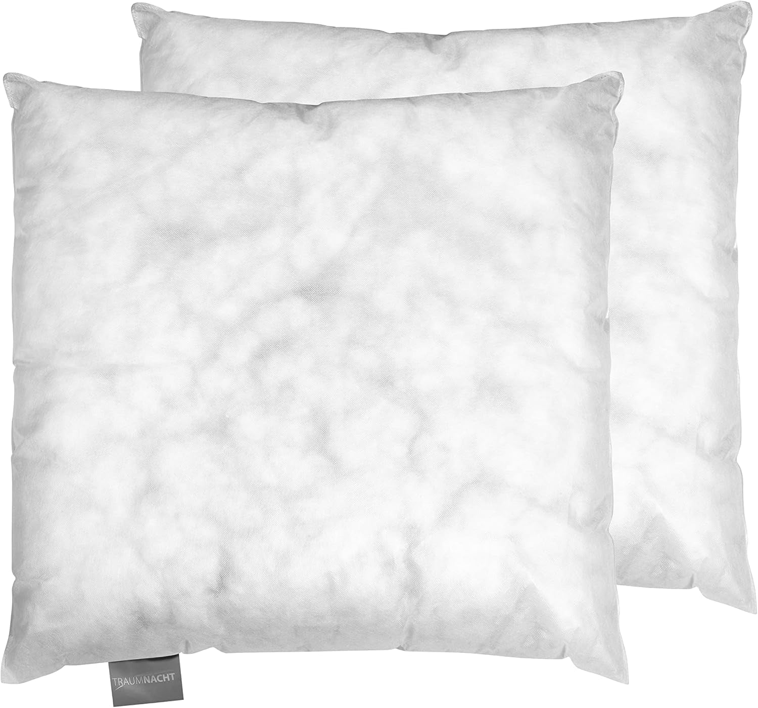 Traumnacht Green Basic Pillow Set composto da due cuscini 80 X 80 Cm, certificato Oeko-Tex, prodotto secondo lo standard di qualità tedesco Naty Shop cuscini standard