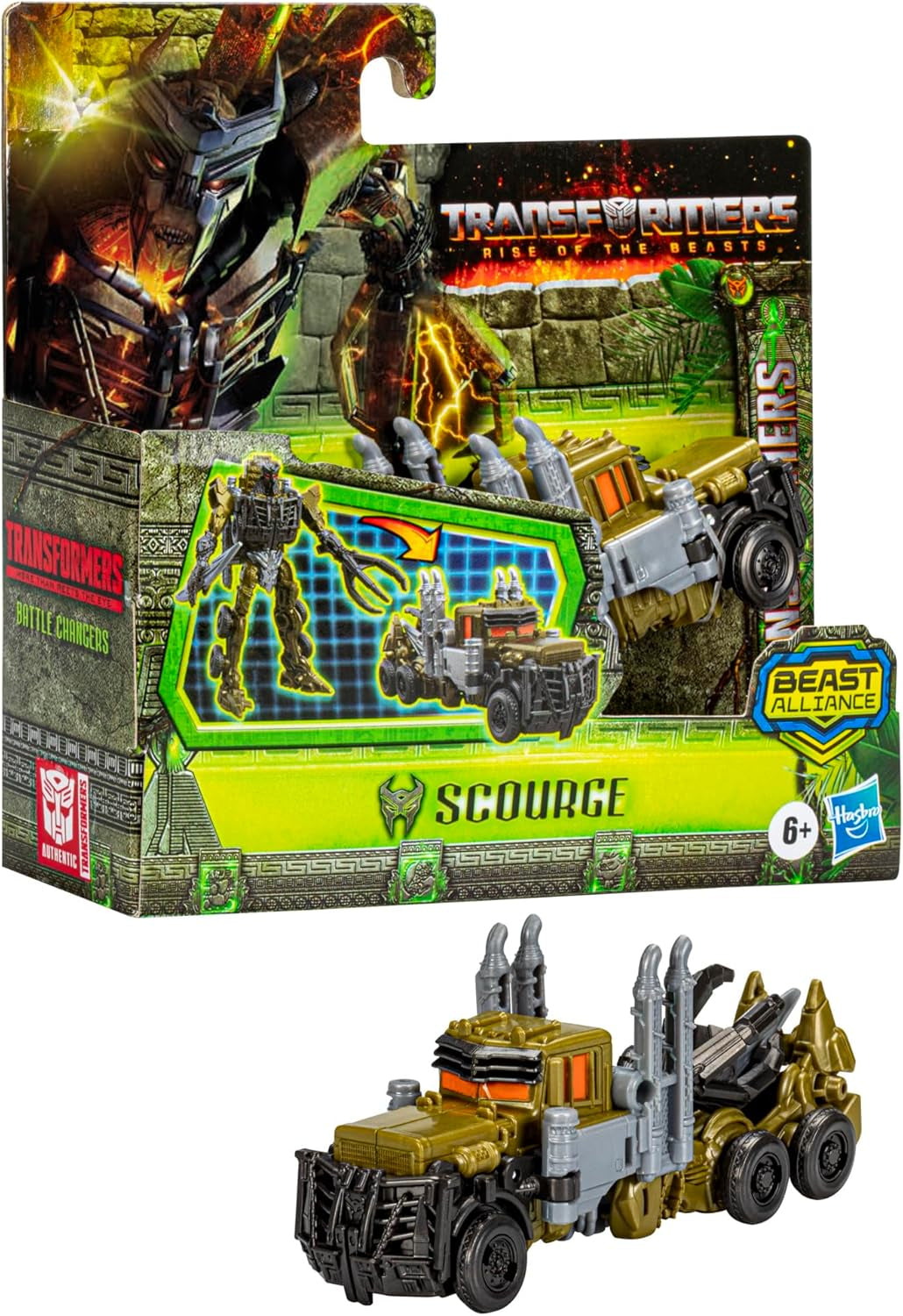 Transformers MV7 BA Battle Changer Scourge Action figures Naty Shop