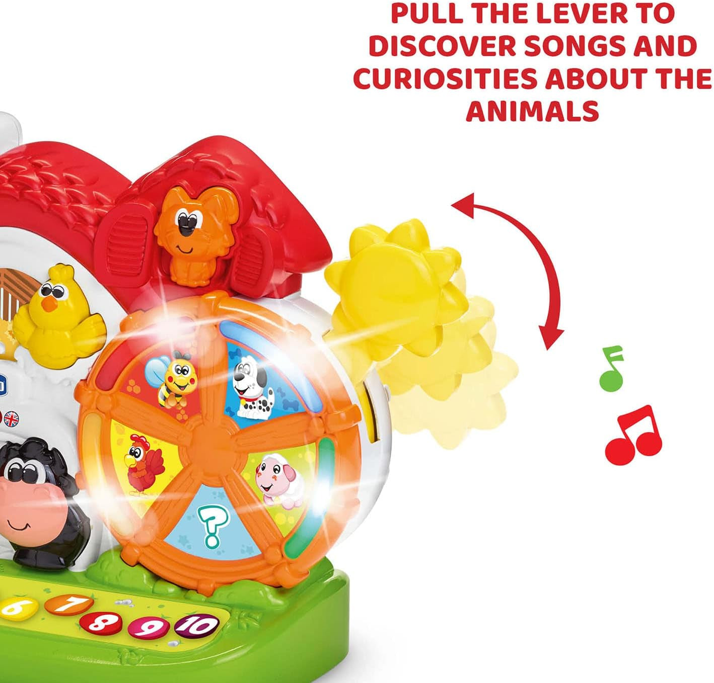 Chicco Ma New Farm, bilingue, impilabile Naty Shop Baby Toys