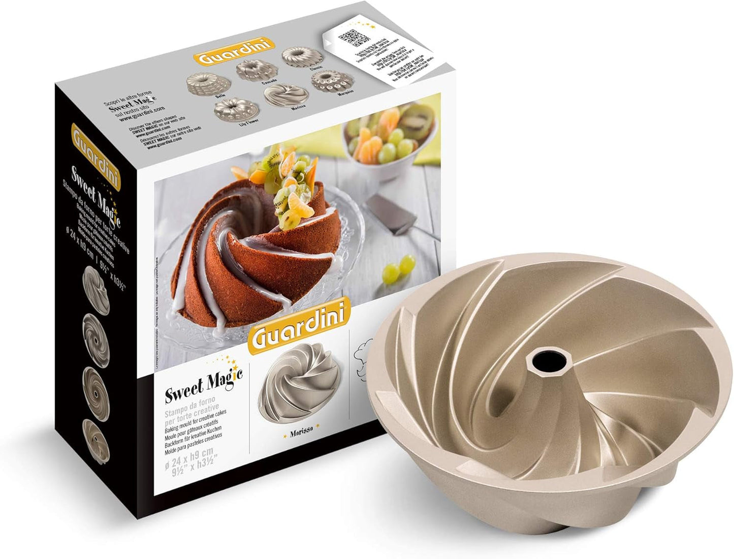 Sweet Magic Backform, Stampi Stahl e teglie da forno Naty Shop Marissa