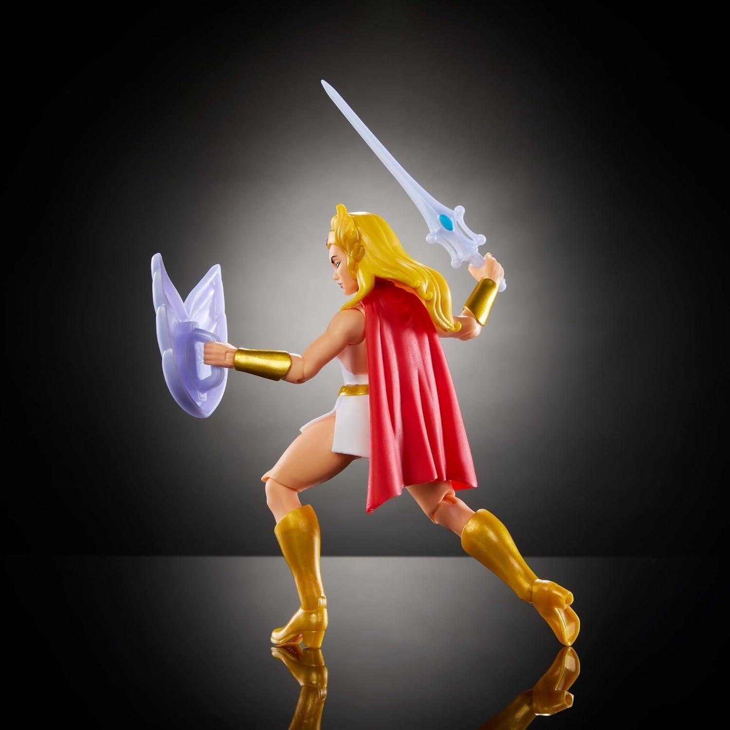 Action figure cartoon di Masters of the Universe Origins She-Ra, alta circa 14 cm, eroina televisiva degli anni '80, principessa del potere, design dettagliato e accessori, action figure JBM76 Naty Shop
