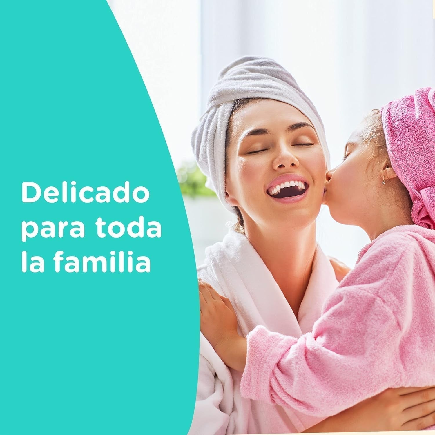 Baby Champú + Acondicionador Suave Y Brillante 500 Ml Bambini - Bagno e Cura della Pelle Naty Shop