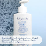 Babycoccole bagno shampoo per neonati e bambini, con estratti di fiori di loto e ingredienti naturali, per pelli sensibili, 250 ml Bambini - Bagno e Cura della Pelle Naty Shop