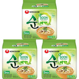 Nong Shim - Tazza istantanea Nudeln Soup Soon Veggie - Confezione multipla (12 X 67 GR)