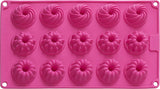 Birkmann, Easy Baking, Donutblech, Backform Für 6 Donuts, Mit Hochwertiger Antihaftbeschichtung, Ø 9 Cm, Mit Rezept, 881631 Stampi e vassoi per cuocere Naty Shop 15Er Gugelhupfform