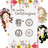 Bagno e shampoo delicato per bambini ai fiori di lino, bagnoschiuma e shampoo per bambini e neonati, Made in Italy - 500 ml Bambini - Bagno e Cura della Pelle Naty Shop