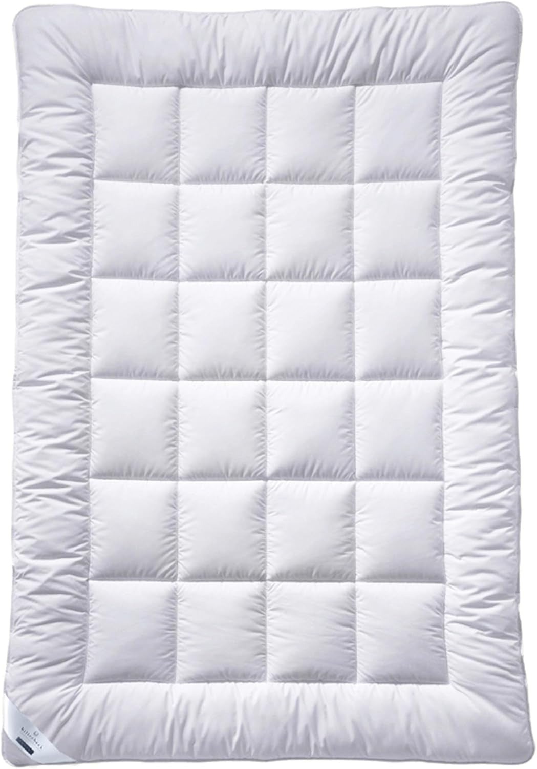 Trapunta Billerbeck E22 Wash-Star UNO - trapunta per tutte le stagioni - 135 X 200 cm - trapunta in fibra - Magicfill® - fibre cave, 100% poliestere - con trapunte e trapunte Eco Wash-Egg Naty Shop Medium (M) 135 X 200 cm