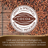 Cioccolata Lindt | Tavoletta di cioccolato fondente senza zuccheri aggiunti | 100 g| Finissimo cioccolato fondente con il 55% di cacao, senza zuccheri aggiunti e senza glutine | Tavoletta di cioccolato senza glutine