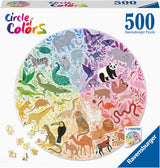 Ravensburger Puzzle 17172 Cerchio di colori - Animali Puzzle da 500 pezzi Naty Shop Titolo predefinito