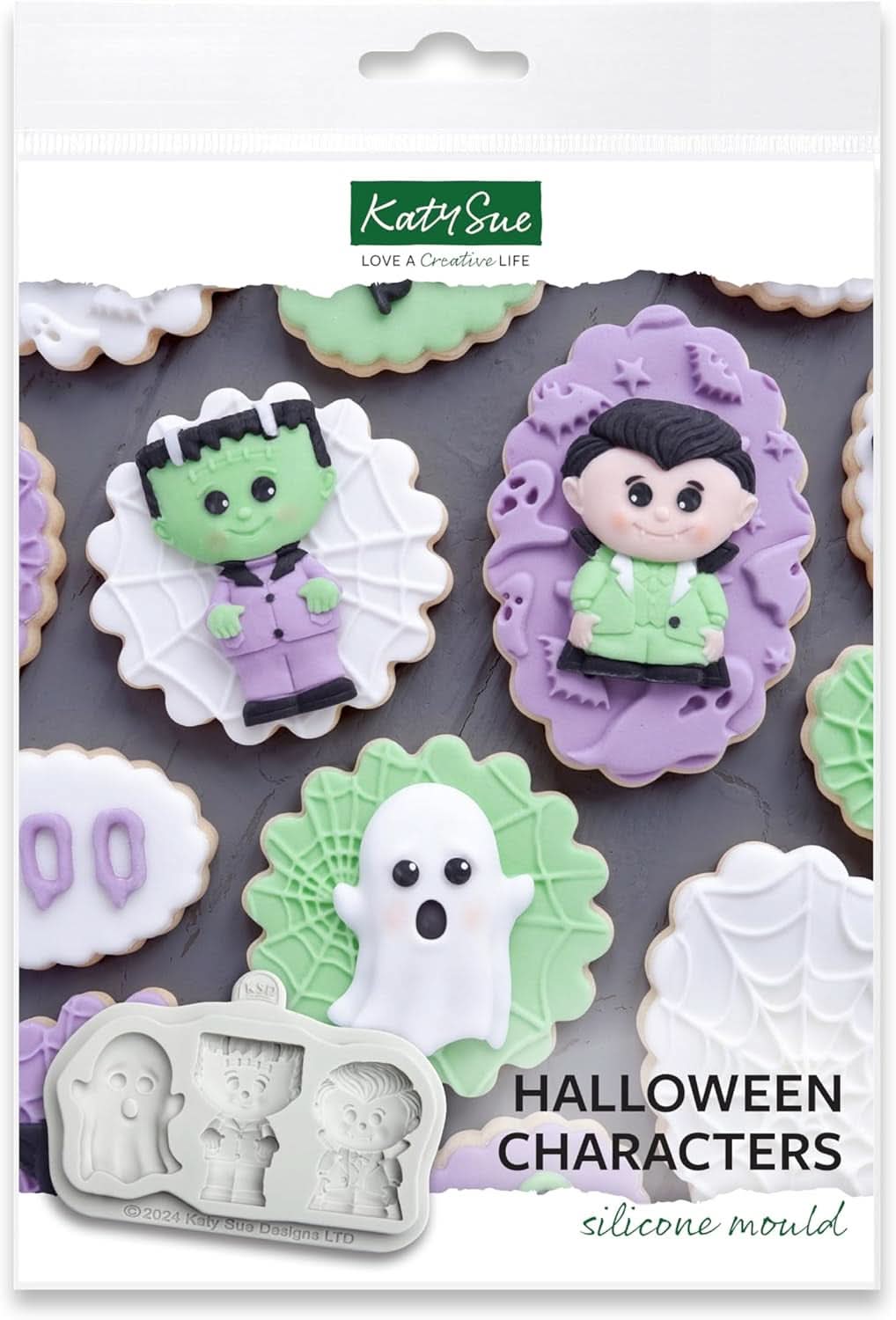 Katy Sue, stampo in silicone Halloween Kitchen Naty Shop
