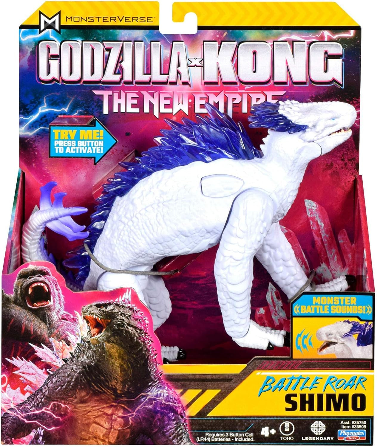 THE NEW EMPIRE - GODZILLA - KONG 18 Cm - Battle Charge Shimo Action figures Naty Shop Titolo predefinito