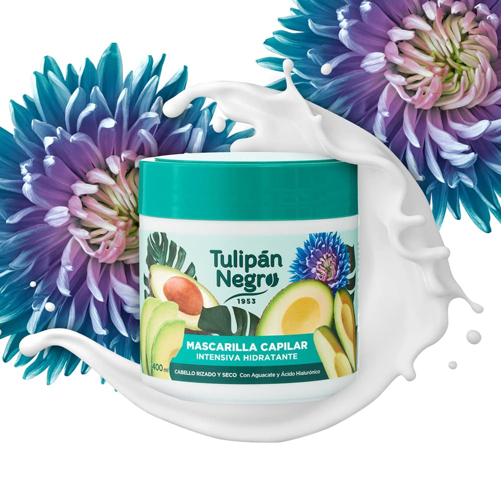 Black Tulip Maschera Idratante Intensiva 400ml Naty Shop Hair Mask Titolo predefinito