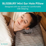 Mini cuscinetto auricolare BLISSBURY per persone con dolori alle orecchie Cuscinetti standard Naty Shop