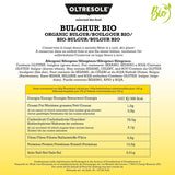 Bulgur italiano biologico 5 kg, integrale, grano duro, grano spezzato, ideale per preparare tabbouleh e piatti orientali, formato pratico