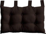Trapunta con 4 pompon, juta, 90 X 190 Cm, argilla, 2007AGCHLJT090190, 90 X 190 Cm Trapunte e trapunte Naty Shop Testa di moro