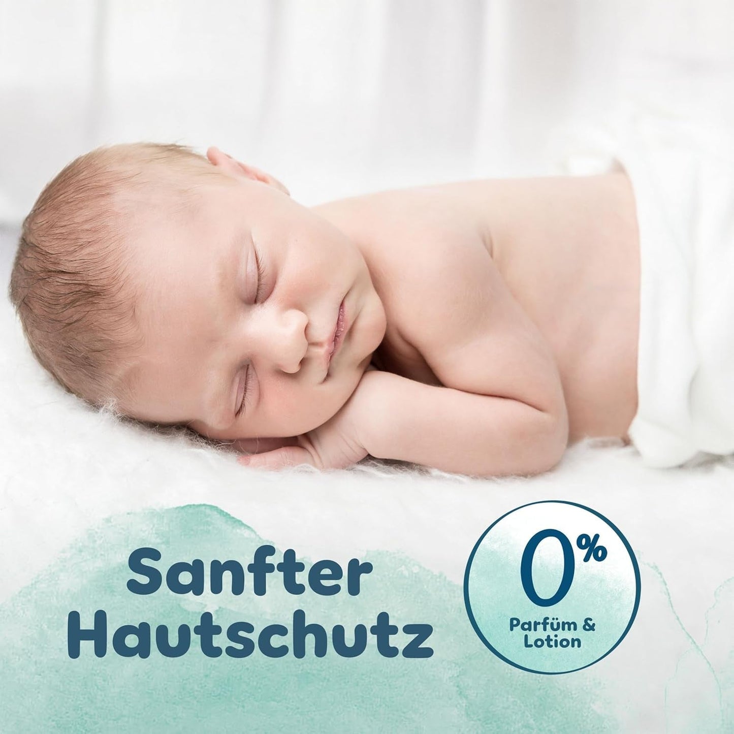 Pannolini Pampers Harmony taglia 1, 180 pannolini, 2kg-5kg, protezione delicata della pelle con protezione Pampers al 100%