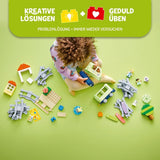 LEGO DUPLO Town Treno Avventura Interattivo, Playset con luci e suoni per il gioco di ruolo, Consente ai bambini di 2 anni di costruire binari, Giocattolo educativo prescolare 10427 Set da costruzione Besuche den LEGO-Store