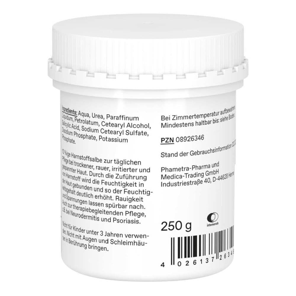 Phametra Urea Unguento con urea al 10%, 250 g Cosmetici e Bellezza Naty Shop