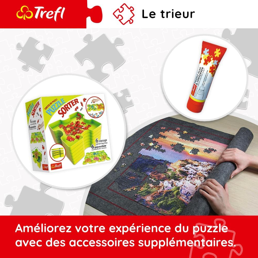 Trefl - Puzzle 2In1: Relax Estivo - 2 X 500 Pezzi - Set di Due Puzzle, Fai da Te, Intrattenimento Creativo, per Adulti e Bambini Puzzle 10+ Naty Shop