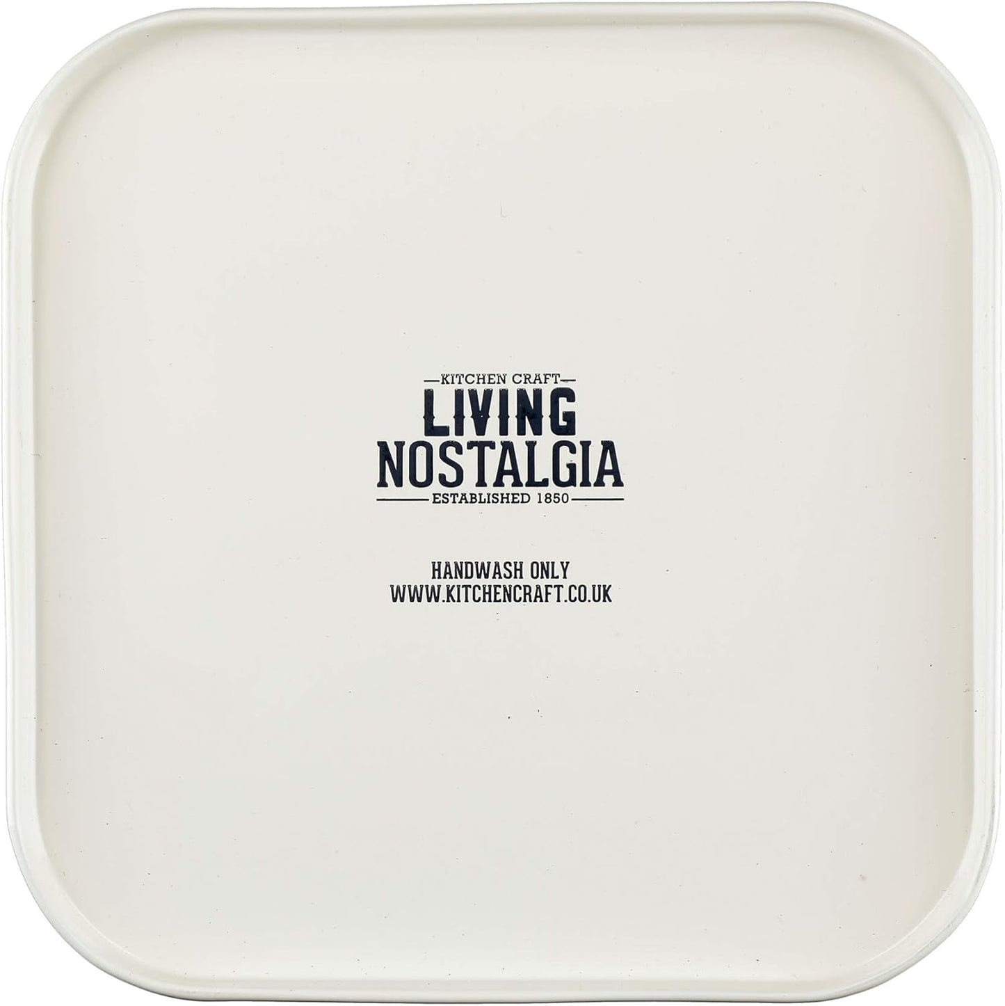 KitchenCraft Living Nostalgia Set di 3 barattoli per tè, zucchero e caffè in confezione regalo, Acciaio, Crema anticata, 11 cm x 11 cm x 17 cm, Scatole per alimenti blu vintage Naty Shop