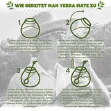 Verde Mate Green Orgánica 500 G – Yerba Mate biologica dal Brasile – senza fumo e lavorata con cura 0,5 kg