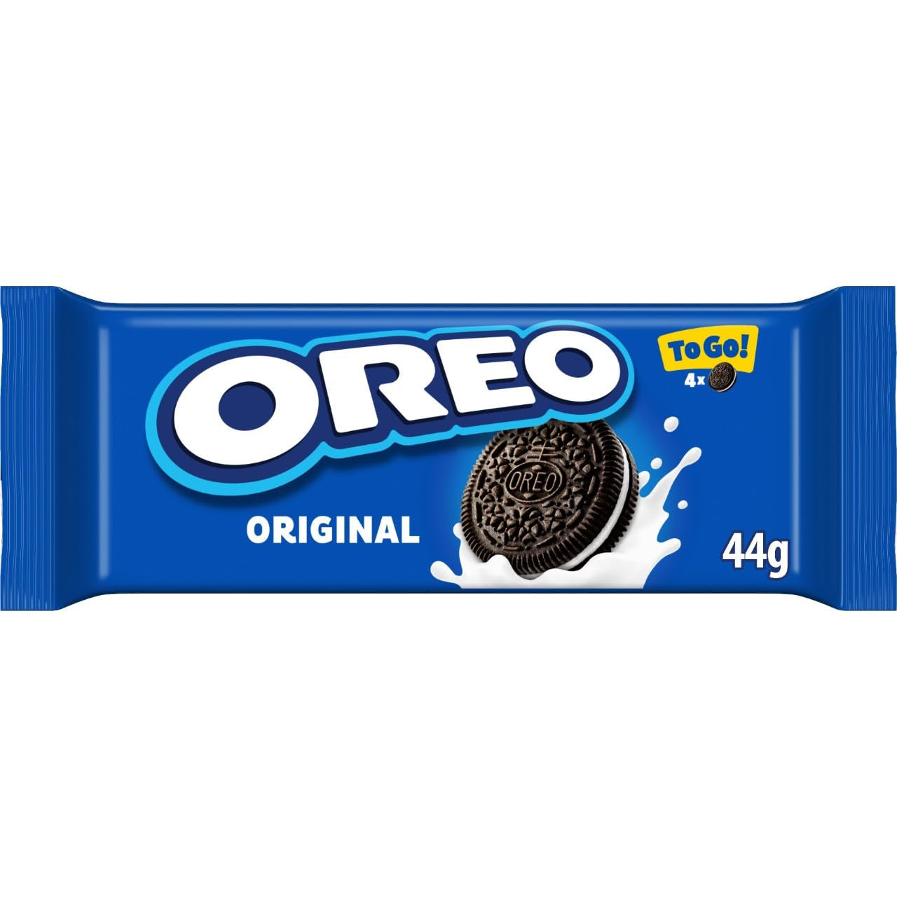OREO Original - Biscotti croccanti al cacao e delizioso ripieno di crema al gusto di vaniglia - 32 x 44g