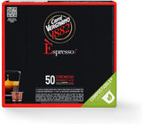 Caffè Vergnano 1882 - Èspresso Kompostierbare Kaffeekapseln, compatibile con Nespresso, Cremoso (Creamy) - Packung Enthält 50 Kapseln