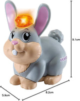 Vtech Tip Tap Baby Animals - Coniglio - Giocattolo interattivo con luci e musica per giochi di ruolo fantasiosi - Per bambini da 1 a 5 anni Bebe Toys Naty Shop