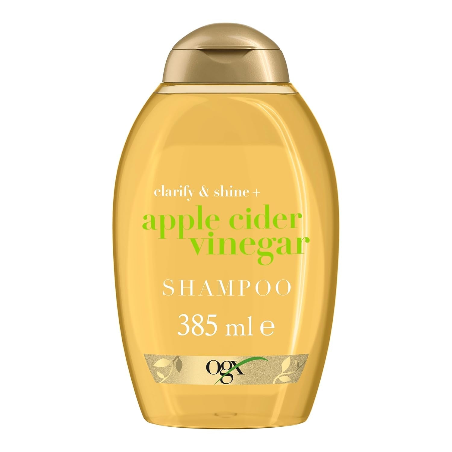 OGX Clarify & Shine Shampoo all'aceto di mele, cura dei capelli all'aceto di mele, doccia e bagno Naty Shop 385 ml