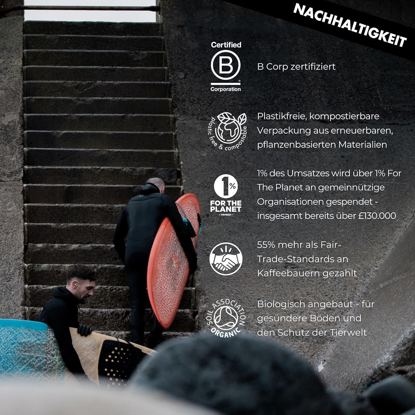 EXHALE Bio GANZE BOHNEN – Dunkel Gerösteter Kaffee – Confezione da 450 g – Mykotoxinfrei & Geeignet für Bulletproof Coffee – Single Origin e 100% Arabica Bohnen