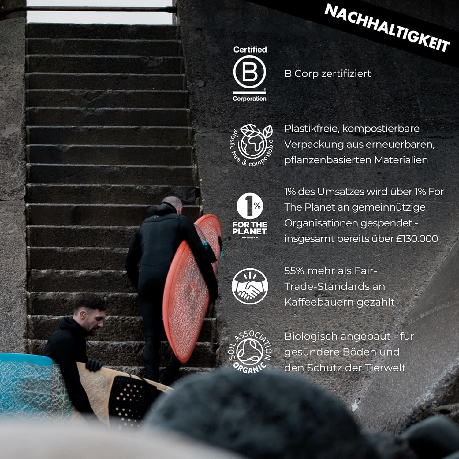 EXHALE Bio GANZE BOHNEN – Dunkel Gerösteter Kaffee – Confezione da 450 g – Mykotoxinfrei & Geeignet für Bulletproof Coffee – Single Origin e 100% Arabica Bohnen