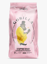 Espresso GORILLA 1000g decaffeinato, in grani interi
