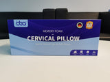 Cuscino per dolore al collo, cuscino ergonomico ortopedico per il collo, cuscino in memory foam addominale laterale posteriore, cuscino antirussamento per uomini e donne (62 * 34,5 * 12/8 CM) Cuscini ortopedici cervicali Naty Shop