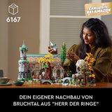 LEGO Icons Il Signore degli Anelli: Gran Burrone - Collezione per adulti e set da esposizione con 15 minifigure uniche tra cui Gandalf, Legolas, Aragorn e Frodo, esclusivamente su Amazon - 10316 Set da costruzione Besuche den LEGO-Store
