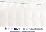 Piumino Irisette Nora Piumino estivo leggero con fodera in cotone 100%, imbottitura in piuma 100% classe I, 135 X 200 cm, certificato Oeko-Tex, prodotto secondo lo standard di qualità tedesco. Piumini e trapunte Naty Shop