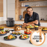 Philips Airfryer 3000 Series 6,2 L, Finestra di cottura, 16 funzioni di cottura in 1, Tecnologia Rapidair plus, Rimozione grasso, Applicazione ricette Homeid Appliances Naty Shop