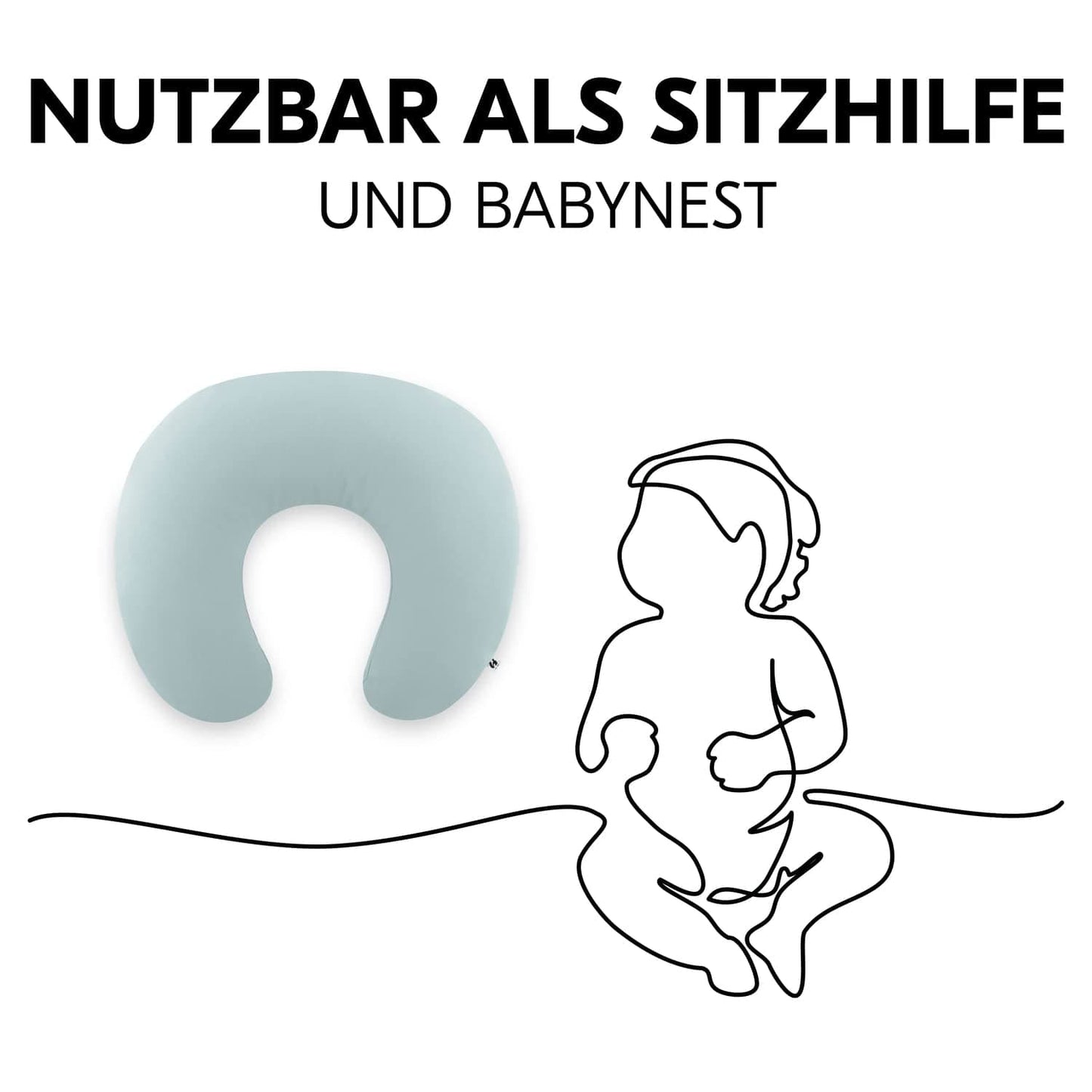 Cuscino da allattamento Hauck per neonati con imbottitura Accessori Alimentazione e Allattamento Bebe Naty Shop