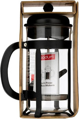 Bodum 1908-01 Caffettiera Java, 8 tazze, 1 L, multistrato, nero, 10,6 x 16,3 x 24,5 cm, 6 pezzi