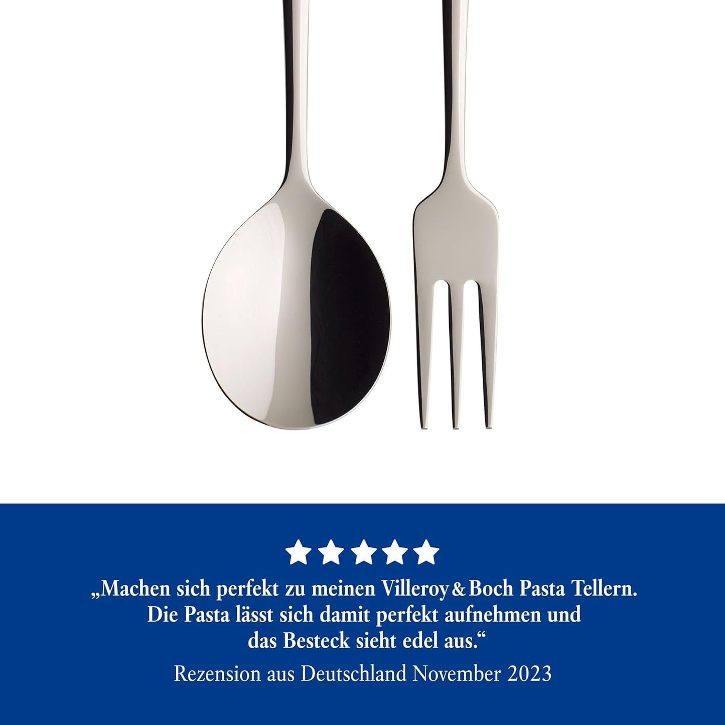 Villeroy & Boch - Daily Line Speciali Set posate spaghetti 4 pezzi Kitchen Naty Shop