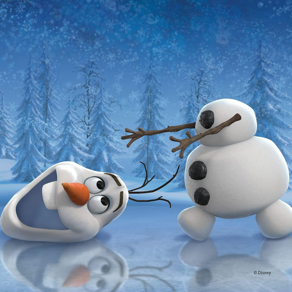Ravensburger Puzzle per bambini - 09264 Avventure a Winterland - puzzle per bambini dai 5 anni in su, puzzle Disney Frozen con 3X49 pezzi Puzzle Naty Shop