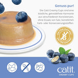 Catit Coppe Cremose, Tonno e Pollo ai Mirtilli, 4x25g